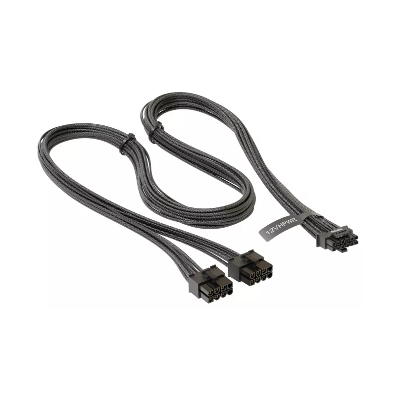 Adapterkabel SEASONIC NESE-165 12VHPWR PCIe 5.0 schwarz für GPU-Stromanschluss