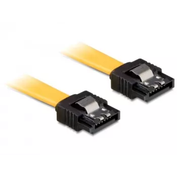 SATA-Kabel Stecker/Stecker 0,7m DeLOCK 82813 Gelb