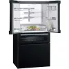 Siemens KF96RSBEA Side-by-Side-Kühlschrank Freistehend 572 L Schwarz