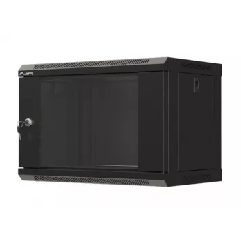 Wandmontierter Rack-Schrank LANBERG WF03-5306-10B 6U, 60 kg, Schlüsselschloss, schwarz