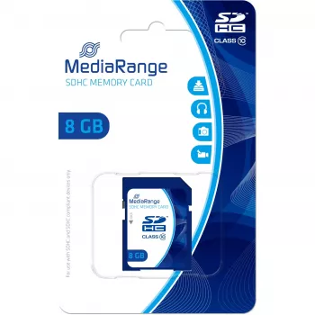 Memory Card MediaRange 8 GB SDHC Class 10 MR962
