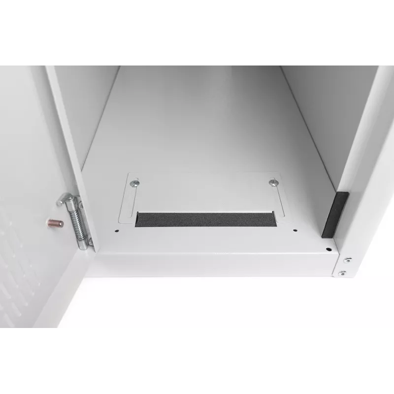 Digitus Computer-Gehäuse mit Glastür, rollbar, abschließbar, mit Lüftungsschlitzen
