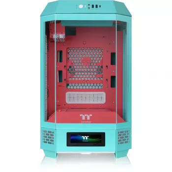 The Tower 250, Tower-Gehäuse mint/beere, Tempered Glass