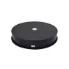Elektrischer 360° Drehständer mit LED-Beleuchtung, rund 30 cm, schwarz