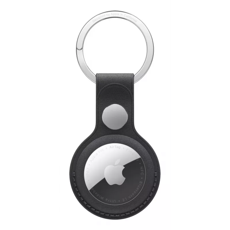 Ring Apple AirTag FineWoven Schlüsselring Schwarz