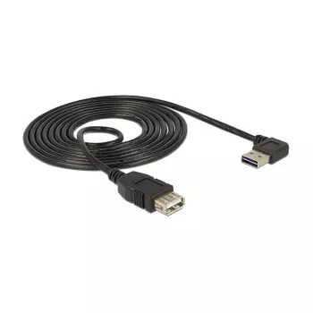 USB-Kabel DeLOCK 2m USB 2.0-A auf USB 2.0-A Schwarz