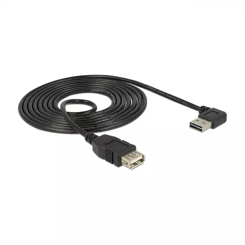 USB-Kabel DeLOCK 2m USB 2.0-A auf USB 2.0-A Schwarz
