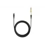 Gerades Ersatz-Audiokabel für Beyerdynamic Pro X Kopfhörer — schwarz