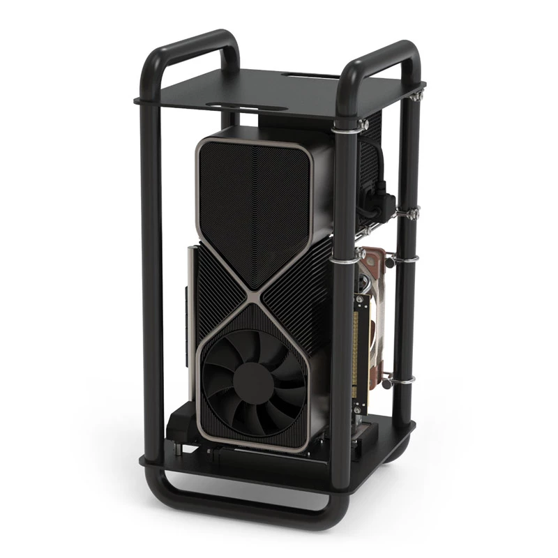 Computer Case Streacom DA6 XL Mini-ITX Schwarz