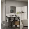 Topeshop POLA 2DL BIEL Badezimmerschrank Weiß