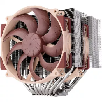 Air cooler Noctua NH-D15 G2 HBC, dual 140 mm fans, 1250–1500 RPM, 155.6 m³/h, 12 V, copper, 152×150×168 mm