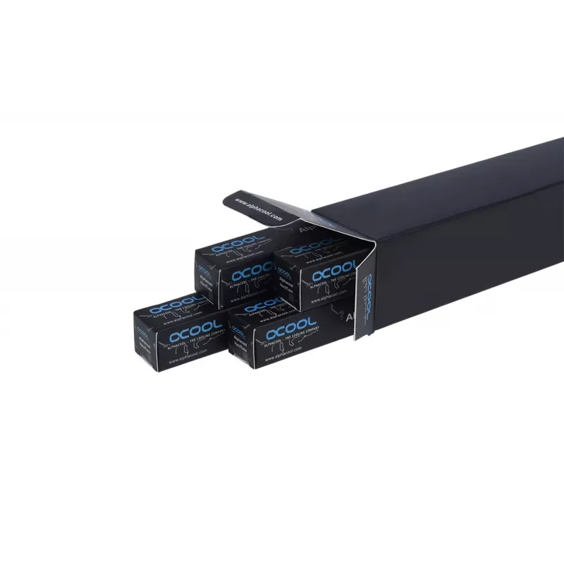 Tube für Computer-Wasserkühlungssystem Alphacool 18443 — Acryl, Ø 16 mm, Länge 60 cm, Gewinde Ø 13 mm, transparent