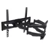 Wand-TV-Halterung MACLEAN MC-781 für Bildschirme von 66–177,8 cm (26–70 Zoll), neigbar -12–2°, VESA 100x100–400x400, max. Belastbarkeit 45 kg, schwarz