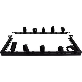 Rack-Zubehör Lanview RAO220BL Schwarz 0,5HE 19 Zoll