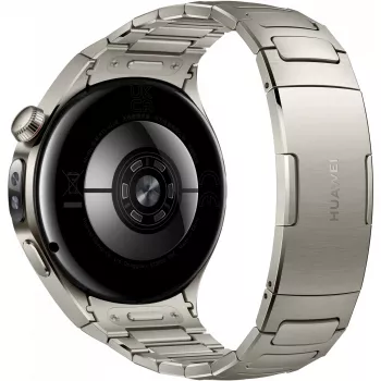 Smartwatch HUAWEI WATCH 5, 1,5 Zoll AMOLED, 466×466, 46 mm Titangehäuse, Wi‑Fi, GPS, Silber