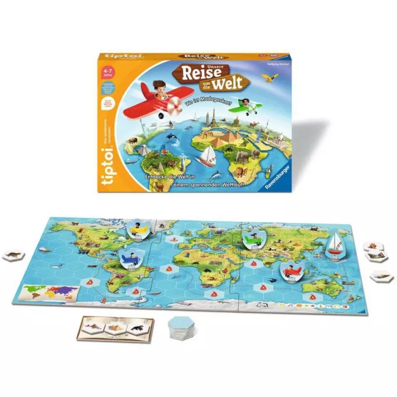 tiptoi Unsere Reise um die Welt, Brettspiel