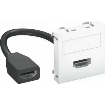 OBO Bettermann Multimedia-Träger HDMI 45x45mm reinweiß MTG-HD F (6104826)