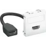 OBO Bettermann Multimedia-Träger HDMI 45x45mm reinweiß MTG-HD F (6104826)