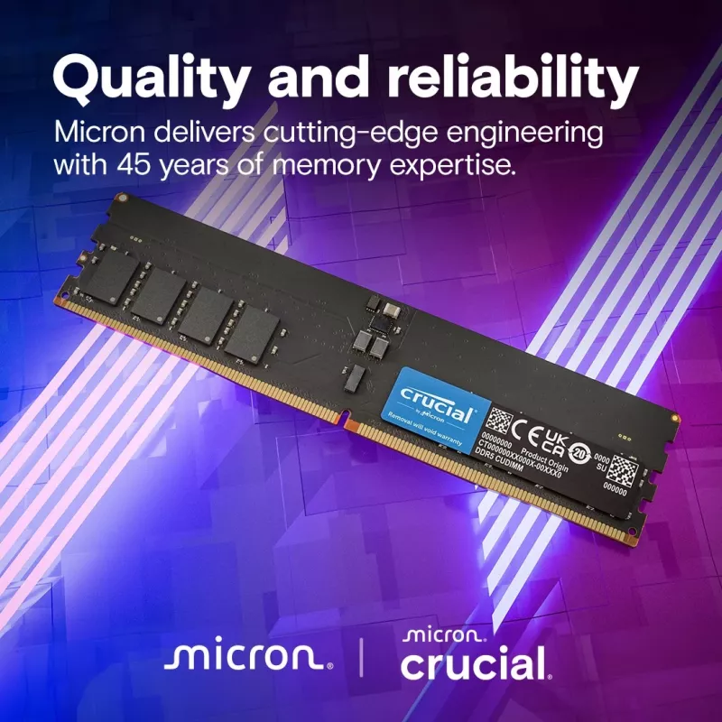 Speicher DDR5 64GB/6400 (2*32GB) CL52 CUDIMM