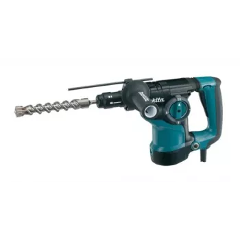 Makita HR2811FT Bohrhammer – 800 W, 2,9 J Schlagenergie, 1100 U/min, 4500 bpm