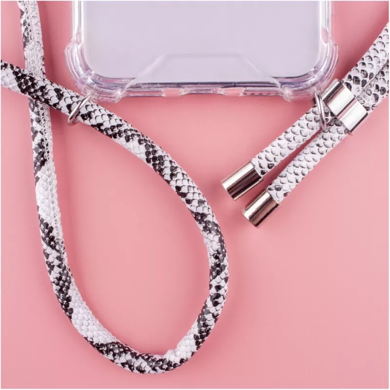 Necklace Lookabe Snake Edition für iPhone X/Xs — silberner Anhänger-Zubehör