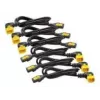 APC Stromkabelset (6 St.), arretierbar, C13 auf C14 (90°-Winkel), 1,2 m
