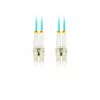 Glasfaserkabel LANBERG FO-LULU-MD31-0010-TQ 1 m OM3 LC–LC Aqua