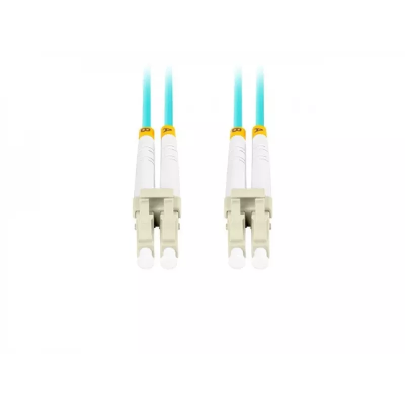Glasfaserkabel LANBERG FO-LULU-MD31-0010-TQ 1 m OM3 LC–LC Aqua