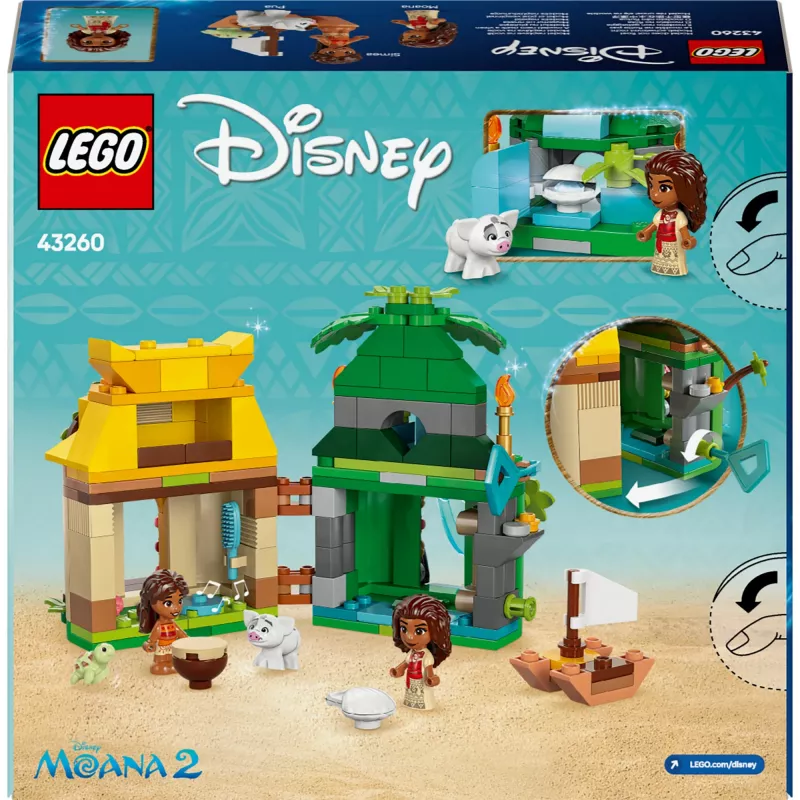 LEGO DISNEY 43260 Moanas Inselspaß