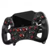 Lenkrad Asetek Invicta 4,3-Zoll LCD USB-C Red on Schwarz Edition