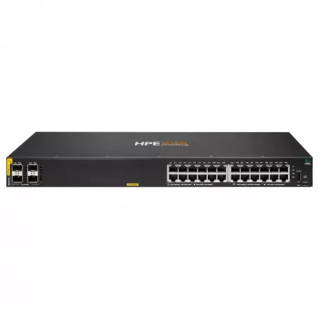 Switch HP Enterprise Aruba 6000 24G CL4 4SFP — 24 x Gigabit Ethernet, 4 x SFP-Ports