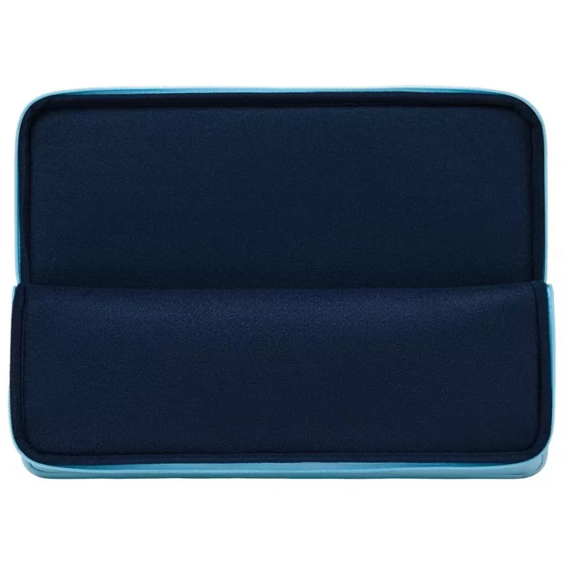 Laptophülle Rivacase Riva Szuzuka 15,6 Zoll Pastellblau, gepolsterte Schutzhülle