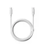 USB-Typ-C-Kabel Baseus Silky Series 100W 2 m Weiß