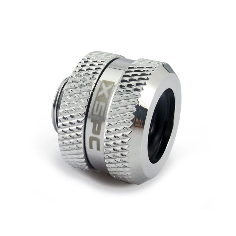XSPC Connector G1/4 auf 14mm Hardtube, chrom - 8 Stück