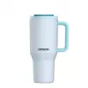 Thermobecher mit Teleskopstrohhalm Kambukka Rio Tumbler 950ml Frosty Coconut