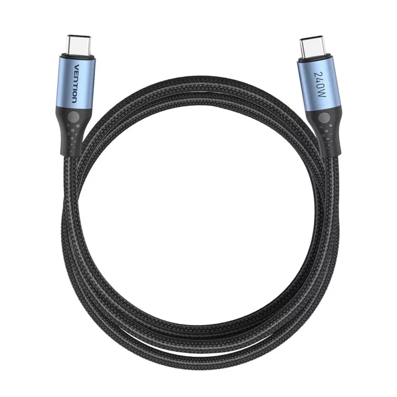 Vention USB 2.0 5A 240W 1,5m SCHWARZ USB-C-auf-C-Kabel