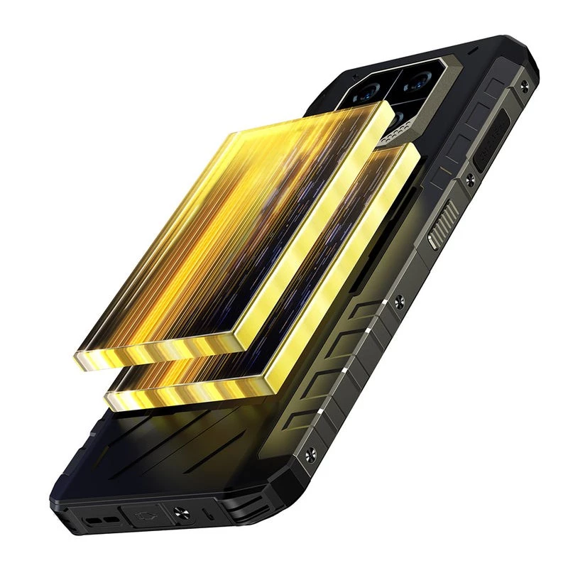 Ulefone Armor 22 16,7 cm (6,58) Android 13 4G USB Typ-C 8 GB 128 GB 6600 mAh Schwarz