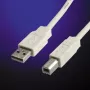 USB 2.0 Kabel A - B M/M 3 m ROLINE 11.99.8831 VALUE