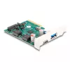 DeLOCK PCI Express x4-Karte 1 x USB Type-C 1 x USB Type-A 10 Gbit/s