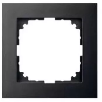 Wandplatte / Schalterabdeckung Merten MEG4010-3614, anthrazit, thermoplast, 1er-Pack