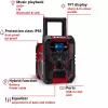 Tragbares Radio EINHELL TE-CR 18 Li DAB+ FM Bluetooth USB, batteriebetrieben (TE-CR 18 Li kompatibel)