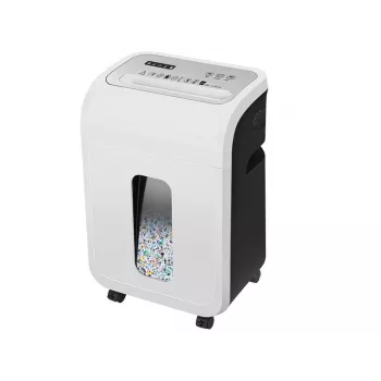 Bürodokumentenvernichter TRACER TRANIS47633 Weiß — 4x12 mm Kreuzschnitt, 14 Blatt Kapazität, 20 L Auffangbehälter
