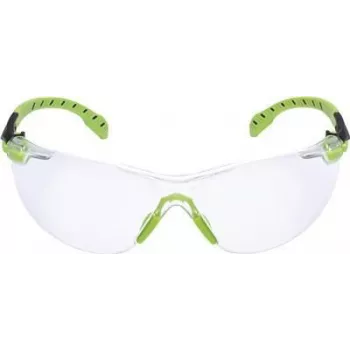 3M Solus Sicherheitsbrille beschlaghemmend Schwarz/Grün/Klar 99,9 % (S1201SGAF)