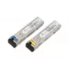 Extralink SFP WDM Modul 1,25G, 1,25Gbps, 1310/1550nm, Single Mode, 20km, LC, DOM, Paar, Entwickelt für HP/Aruba