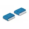 DeLOCK LWL-Kupplung HD LC Hexaplex Buchse auf LC Hexaplex Buchse blau