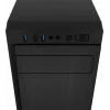 NATEC Aracanta Midi Tower Schwarz