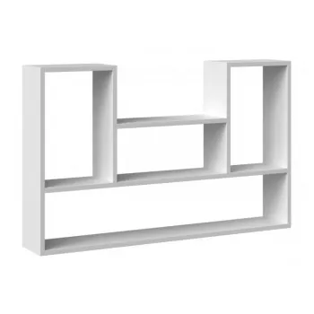BILBAO 4P hanging rack 100x16x60 cm, Weiß