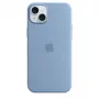 Apple iPhone 15 Plus Silikonhülle mit MagSafe - Winterblau