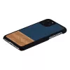 Smartphone-Hülle man and wood für iPhone 11 Pro – Denim-Schwarz