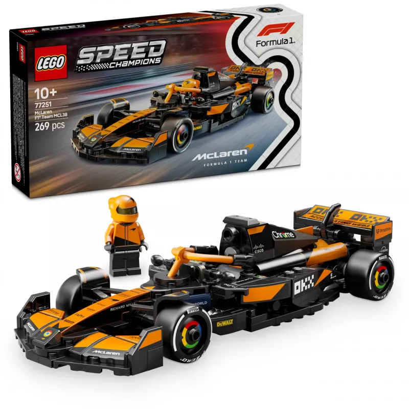 LEGO SPEED CHAMPIONS 77251 McLaren F1 Team MCL38 Rennwagen